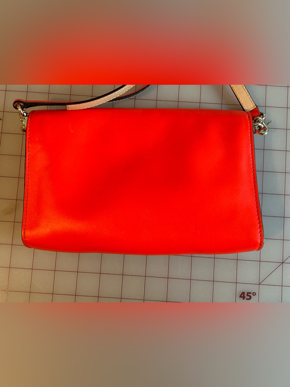 kate spade Bright Red Turnlock Crossbody - Picture 6 of 7